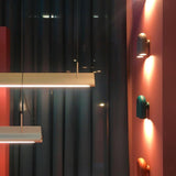 Modern Adjustable U-Shaped LED Wall Lamp Set of 2 Indoor Sconce for Living Room and Bedroom