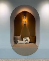 Modern Adjustable U-Shaped LED Wall Lamp Set of 2 Indoor Sconce for Living Room and Bedroom
