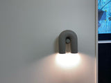 Modern Adjustable U-Shaped LED Wall Lamp Set of 2 Indoor Sconce for Living Room and Bedroom