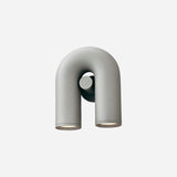 Modern Adjustable U-Shaped LED Wall Lamp Set of 2 Indoor Sconce for Living Room and Bedroom