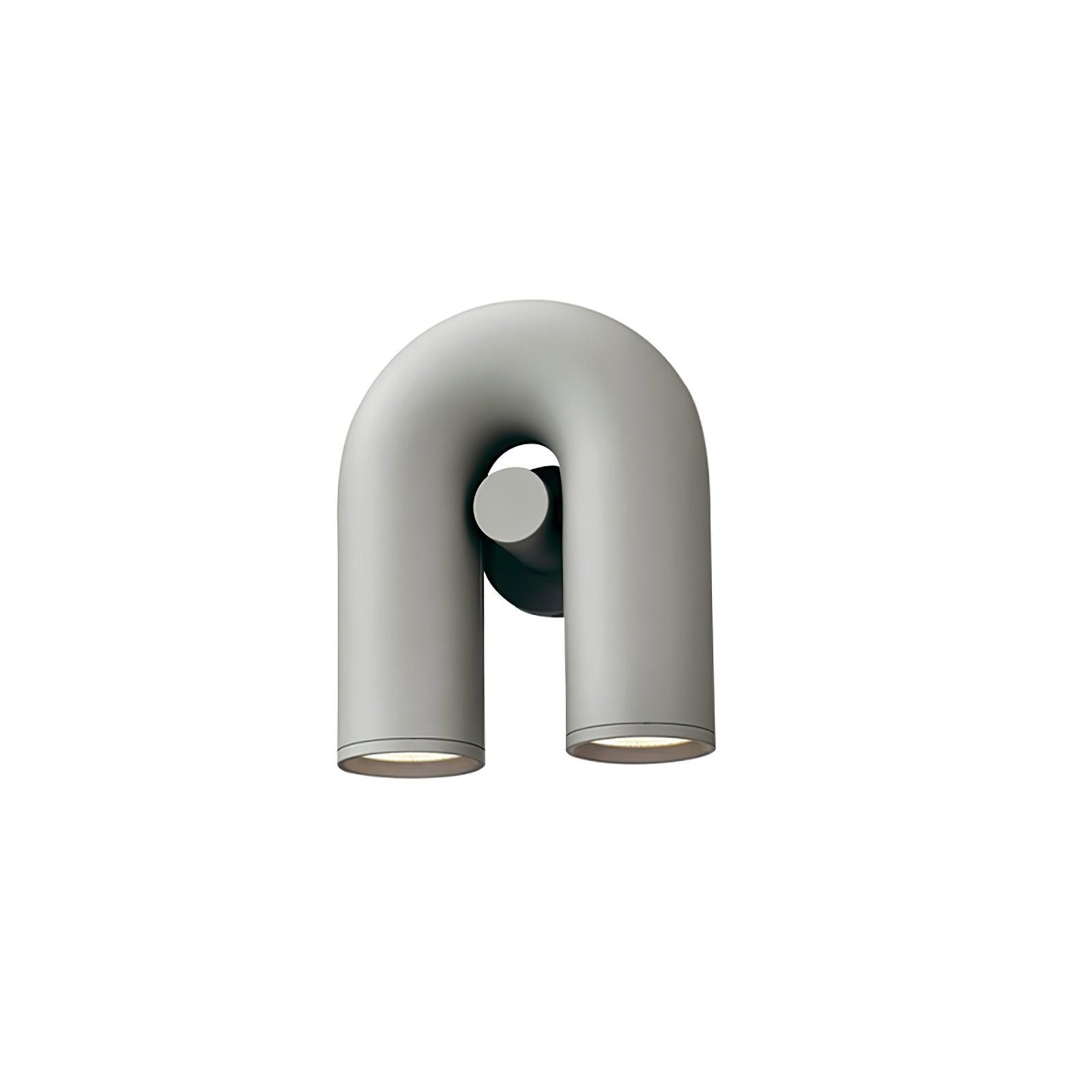 Modern Adjustable U-Shaped LED Wall Lamp Set of 2 Indoor Sconce for Living Room and Bedroom