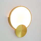 Modern Alabaster LED Wall Lamp Gold Sconce Set of Two for Living Room and Bedroom