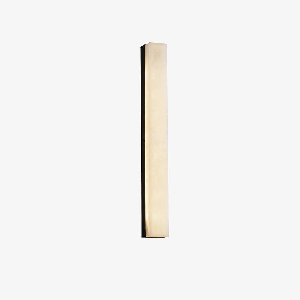 Modern Alabaster LED Wall Sconce Luxury Natural Stone Brass Sconce Light for Indoor Decor