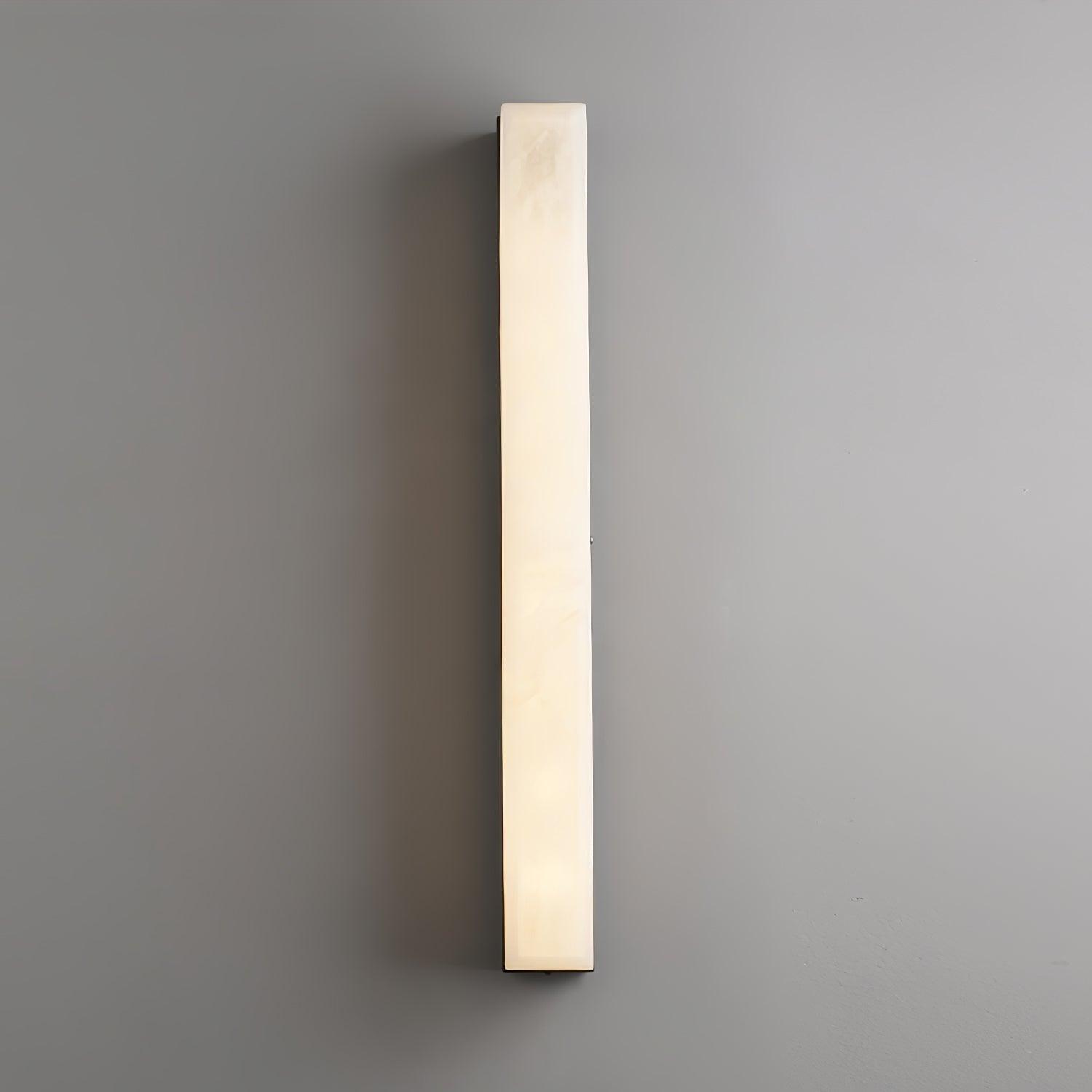 Modern Alabaster LED Wall Sconce Luxury Natural Stone Brass Sconce Light for Indoor Decor