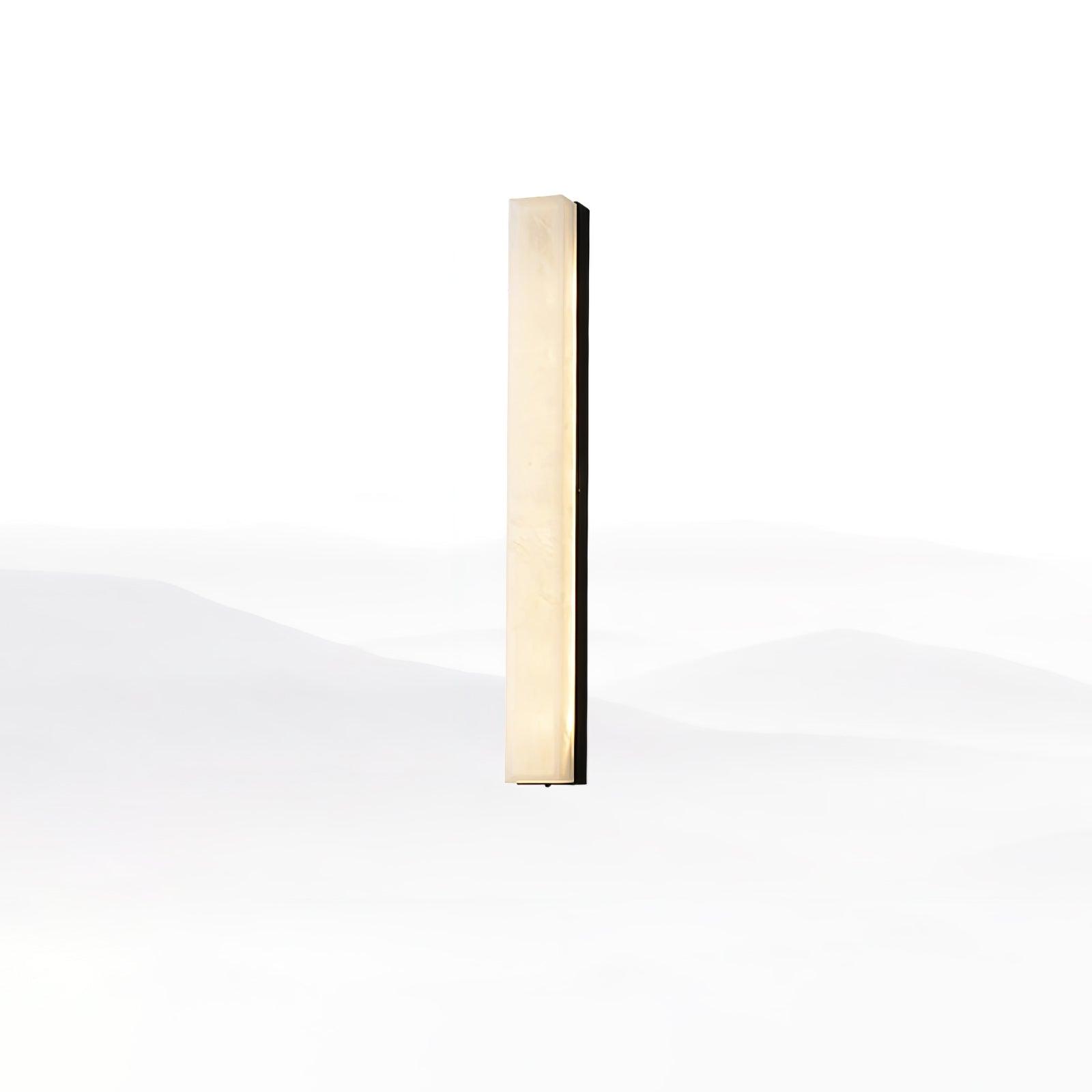 Modern Alabaster LED Wall Sconce Luxury Natural Stone Brass Sconce Light for Indoor Decor