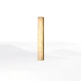 Modern Alabaster LED Wall Sconce Luxury Natural Stone Brass Sconce Light for Indoor Decor