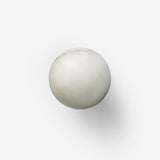 Modern Alabaster Mini Orb Wall Lamp Spherical Natural Stone Sconce for Interior Spaces