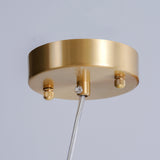 Modern Alabaster Stone LED Pendant Lamp Minimalist Art Hanging Light