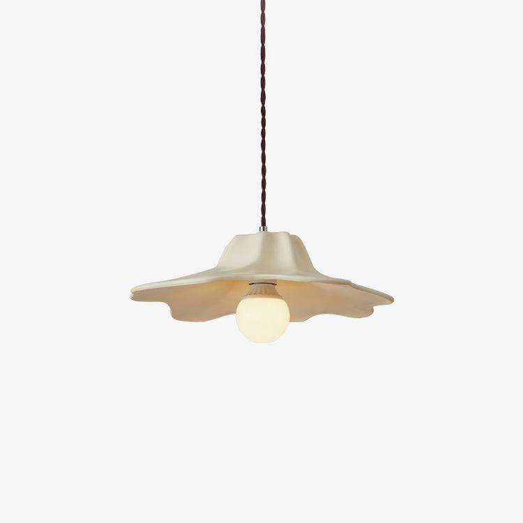 Modern Alien Resin Pendant Light Organic Wabi Sabi Hanging Fixture for Dining Room