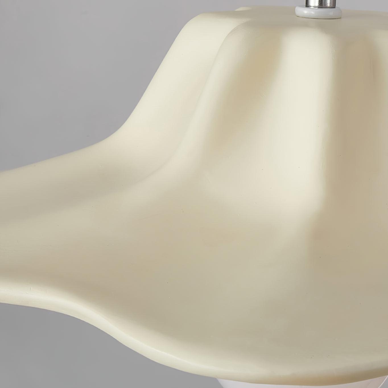 Modern Alien Resin Pendant Light Organic Wabi Sabi Hanging Fixture for Dining Room