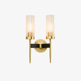 Modern Alouette Brass Wall Sconce Borosilicate Glass Bracket Wall Lamp for Interior Lighting