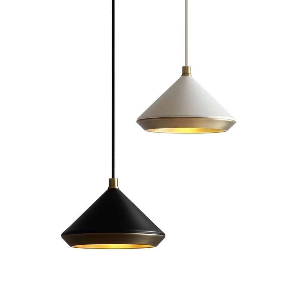 Modern Aluminum Conical Dome Hanging Ceiling Lamp Creative Pendant Light Fixture
