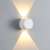 Modern Aluminum LED Outdoor Wall Sconce Waterproof Up and Down Light for Patio and Garden