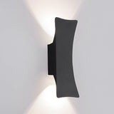 Modern Aluminum Outdoor LED Wall Light IP65 Waterproof Up and Down Exterior Sconce for Porch and Patio