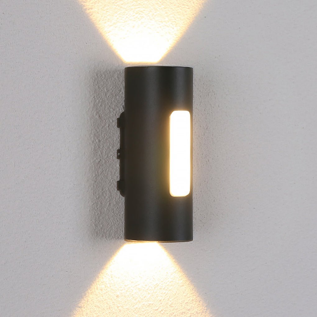 Modern Aluminum Outdoor LED Wall Sconce Waterproof Exterior Light for Patio Garden Stairs