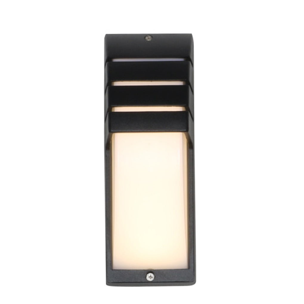 Modern Aluminum Outdoor Wall Light IP65 Waterproof LED Sconce for Courtyard Aisle