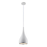 Modern Aluminum Pendant Light Minimalist Retro Industrial Hanging Ceiling Fixture for Kitchen Dining