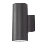 Modern Aluminum Round LED Up and Down Outdoor Wall Sconce Waterproof IP65 Porch Light