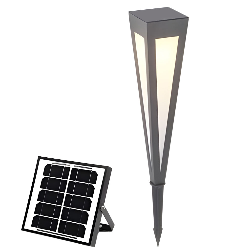 Modern Aluminum Square Conical LED Pathway Lights IP65 Waterproof Outdoor Landscape Lighting