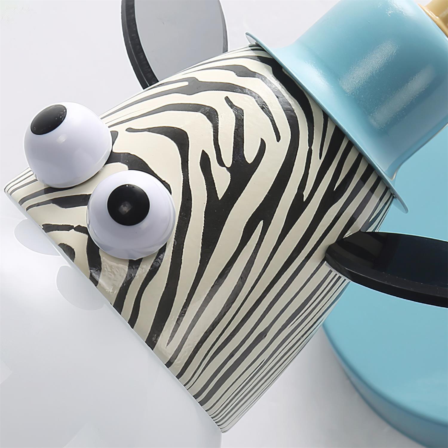 Modern Animal Character Wall Sconce for Nursery and Childrens Room Metal Bracket Light