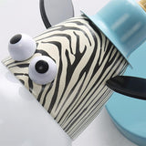 Modern Animal Character Wall Sconce for Nursery and Childrens Room Metal Bracket Light