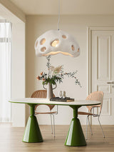 Modern Ant Nest Resin Pendant Light Sculptural Designer Hanging Lamp for Indoor Decor
