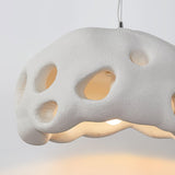 Modern Ant Nest Resin Pendant Light Sculptural Designer Hanging Lamp for Indoor Decor