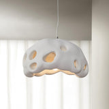 Modern Ant Nest Resin Pendant Light Sculptural Designer Hanging Lamp for Indoor Decor