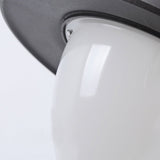 Modern Arc Arm Outdoor LED Path Light Waterproof Landscape Garden Lawn Lamp