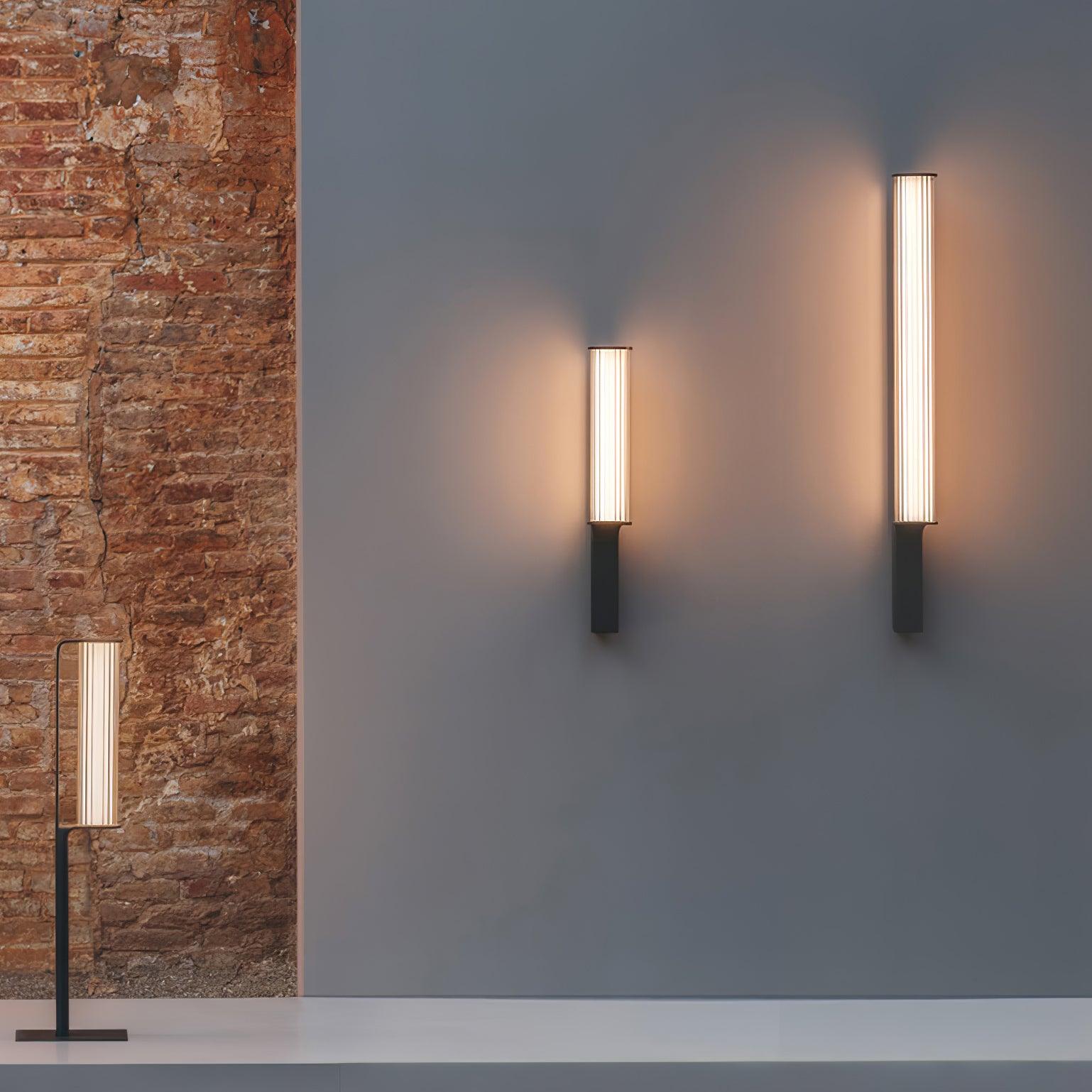 Modern Arc LED Outdoor Sconce IP65 Waterproof Stainless Steel Landscape Garden Wall Light