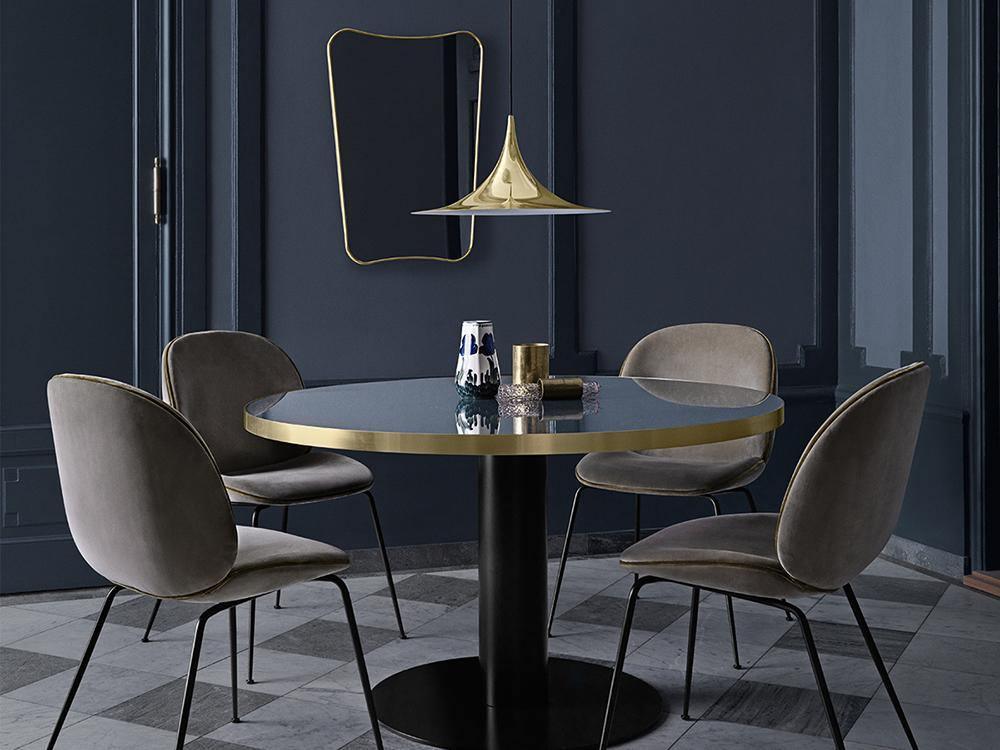 Modern Arch Shaped Metal Semi Pendant Light for Dining Table and Kitchen