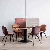 Modern Arch Shaped Metal Semi Pendant Light for Dining Table and Kitchen