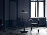 Modern Arch Shaped Metal Semi Pendant Light for Dining Table and Kitchen