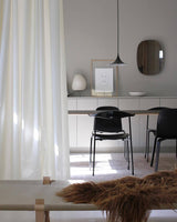 Modern Arch Shaped Metal Semi Pendant Light for Dining Table and Kitchen
