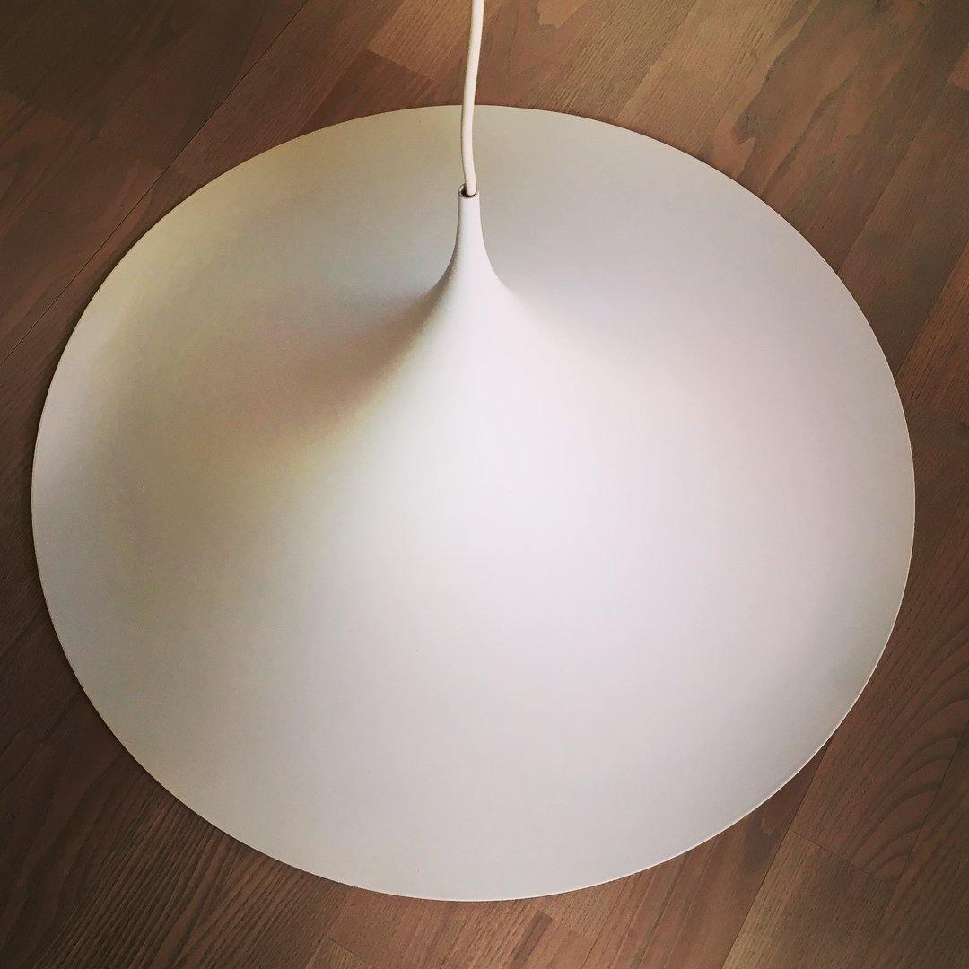 Modern Arch Shaped Metal Semi Pendant Light for Dining Table and Kitchen