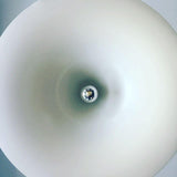 Modern Arch Shaped Metal Semi Pendant Light for Dining Table and Kitchen