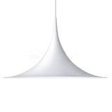Modern Arch Shaped Metal Semi Pendant Light for Dining Table and Kitchen