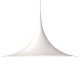 Modern Arch Shaped Metal Semi Pendant Light for Dining Table and Kitchen