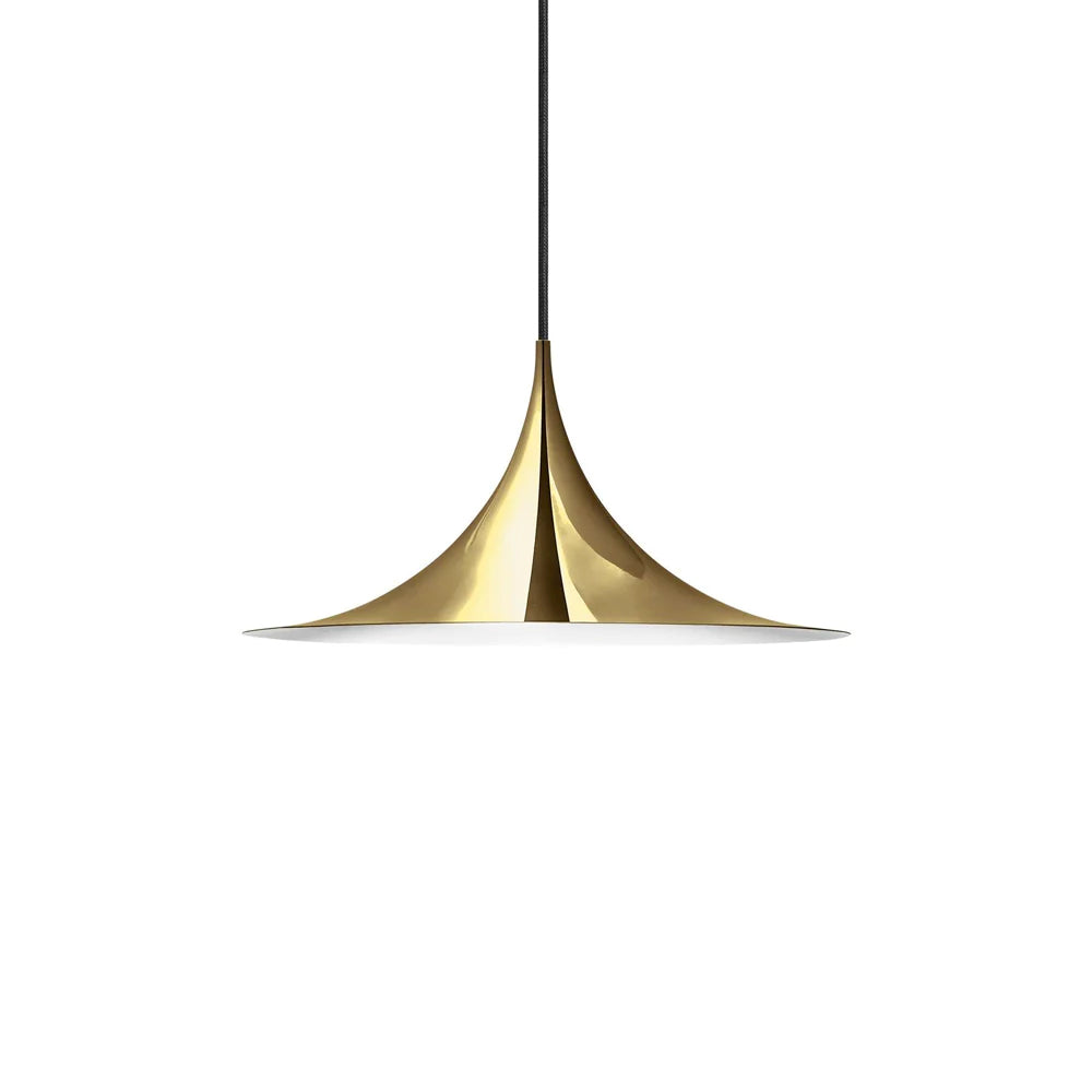 Modern Arch Shaped Metal Semi Pendant Light for Dining Table and Kitchen