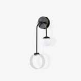 Modern Architectural LED Wall Sconce with Brass Finish and Three Color Temperature Modes