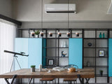 Modern Art Deco Geometric LED Pendant Light with Adjustable Rotating Acrylic Shade