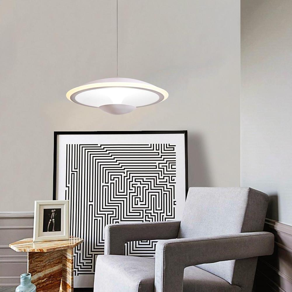 Modern Artistic Acrylic Metal Island Chandelier LED Contemporary Pendant Hanging Light Fixture