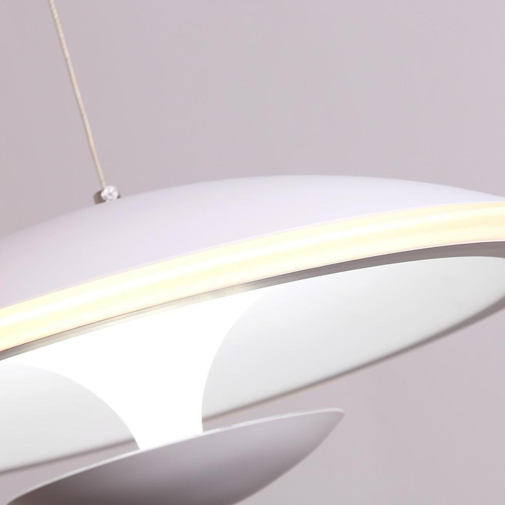 Modern Artistic Acrylic Metal Island Chandelier LED Contemporary Pendant Hanging Light Fixture