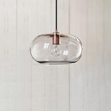 Modern Artistic Electroplated Glass Pendant Light Nordic LED Hanging Island Lamp