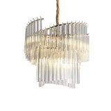 Modern Artistic Glass Crystal LED Chandelier Pendant Light for Dining and Living Rooms