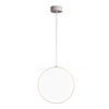 Modern Artistic Glass Lens LED Hanging Light Floating Multi Head Pendant Fixture