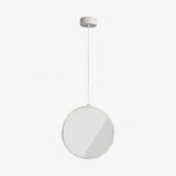 Modern Artistic Glass Lens LED Hanging Light Floating Multi Head Pendant Fixture