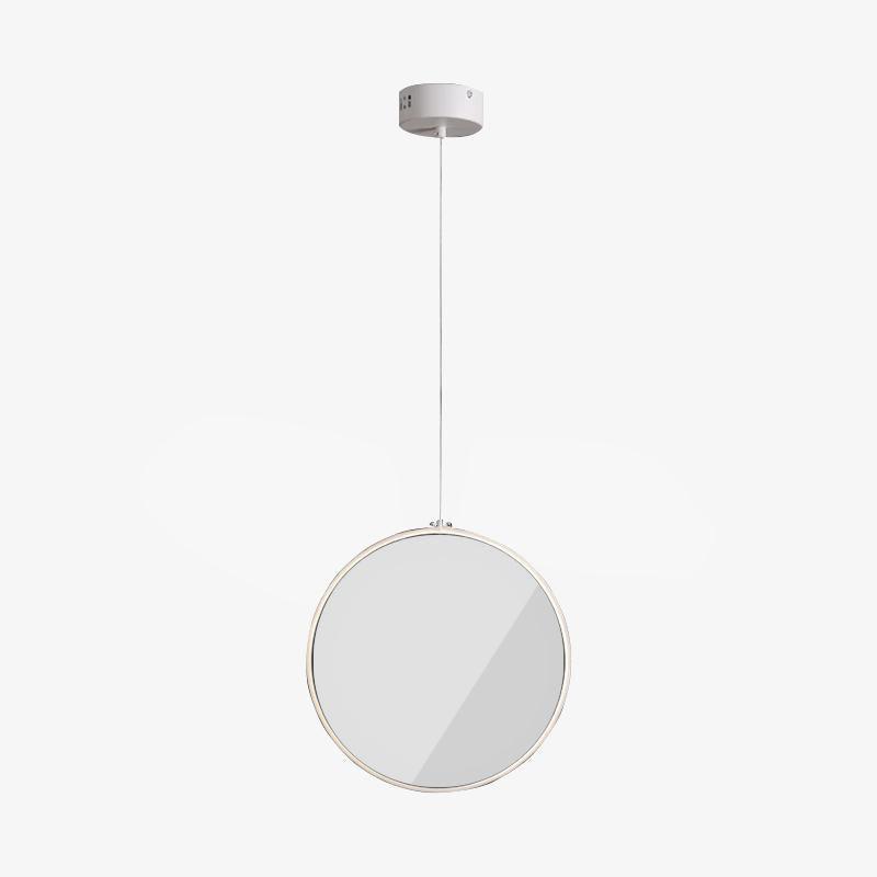 Modern Artistic Glass Lens LED Hanging Light Floating Multi Head Pendant Fixture