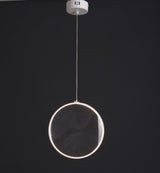 Modern Artistic Glass Lens LED Hanging Light Floating Multi Head Pendant Fixture