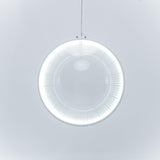 Modern Artistic Glass Lens LED Hanging Light Floating Multi Head Pendant Fixture